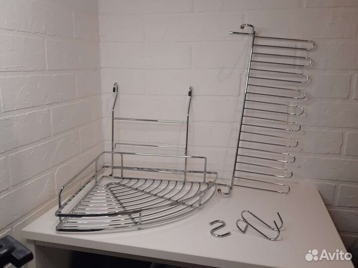 Полка навесная для рейлинга