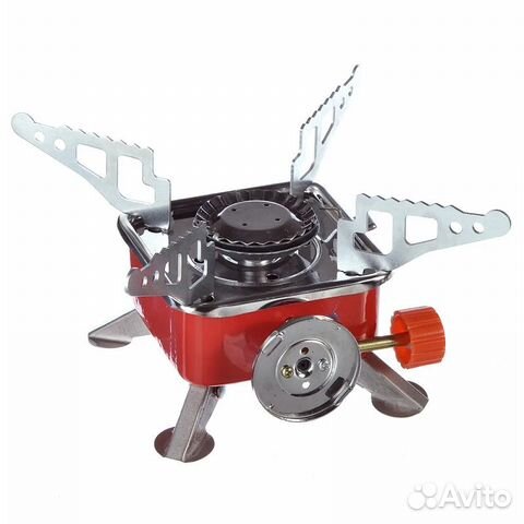 Плита газовая портативная походная ZT-202 с лепест