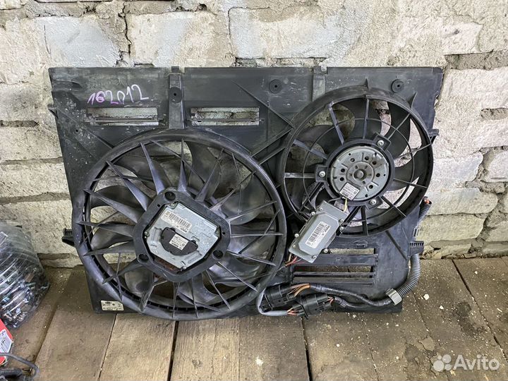 Диффузор в сборе VW Touareg, Cayenne, Q7 162012