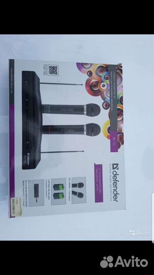 Беспроводная микрофонная станция база Defender к