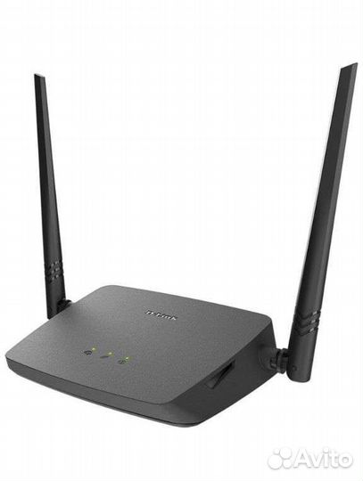 Wi-Fi роутер D-link DIR-615/X1A, черный
