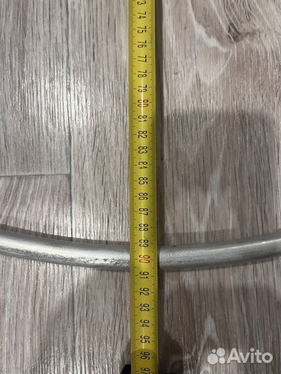 Обруч гимнастический 90см алюминий