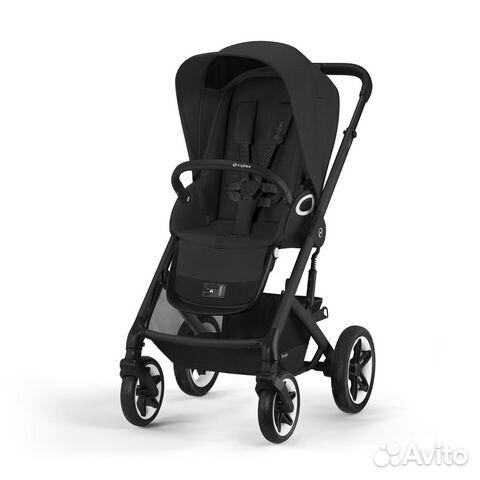 Прогулочная Коляска Cybex Talos S Lux Moon Black