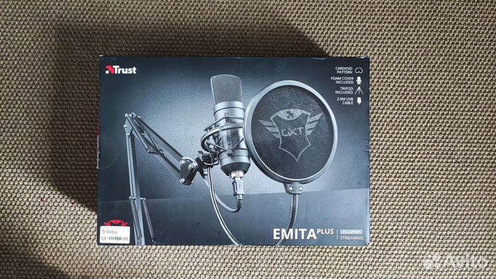 Микрофон Trust GXT 252+ emita plus