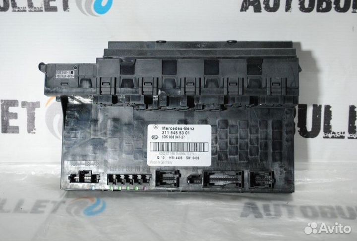 Блок предохранителей салонный Mercedes E W211 Е30