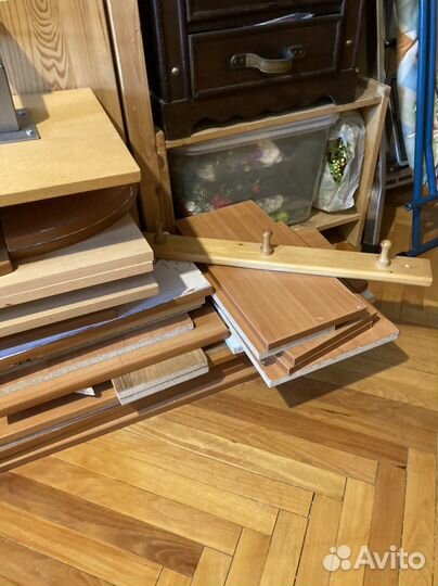 Полки настенные, ящики для стола, кронштейны