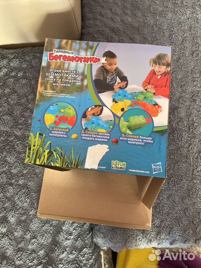 Игрушка бегемот