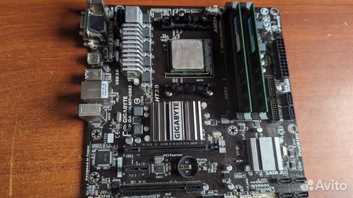 Gigabyte GA-78LMT-USB3 + fx 6300 + 2x4 GB Tanbassh