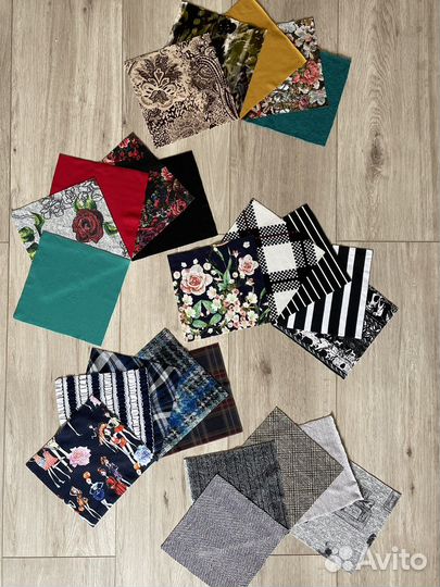 Лоскут для рукоделия 50 шт