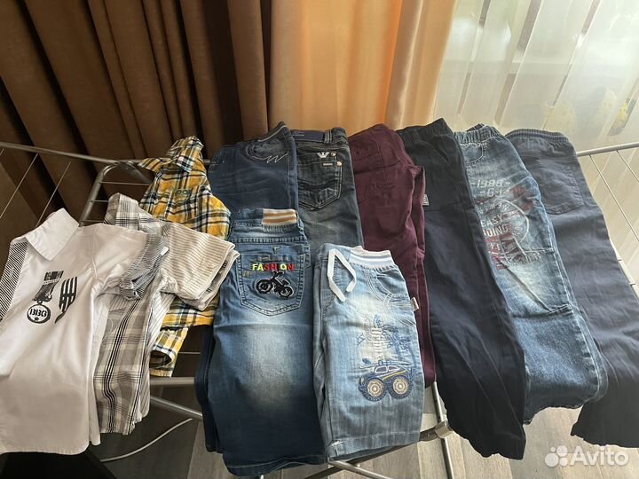 Вещи пакетом на худенького мальчика