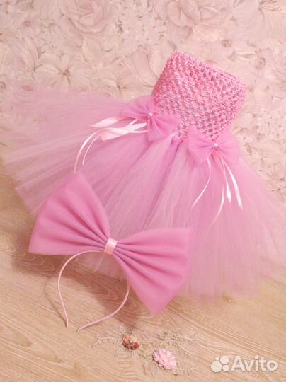 Костюм Куклы, Мальвины, платье Бант