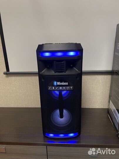 Блютуз колонка ginzzu gm-208