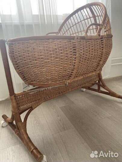 Люлька-колыбель плетеная