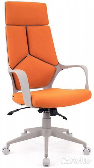 Компьютерное кресло Trio Grey TM оранжевый