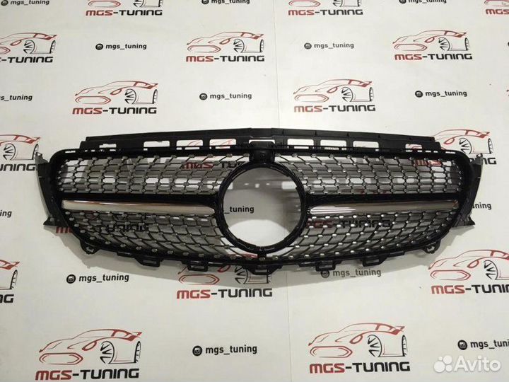 Решетка Mercedes E213 Diamond Black (Без звезды)