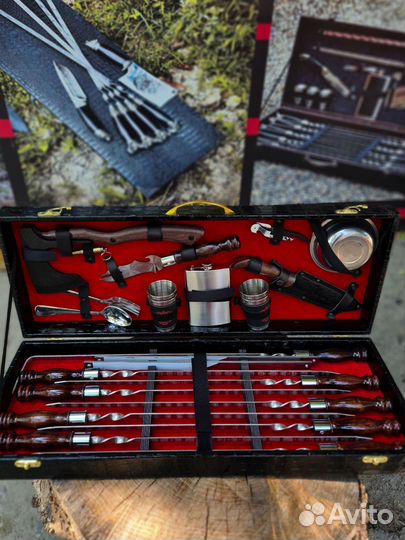 Шашлычный набор с гравировкой