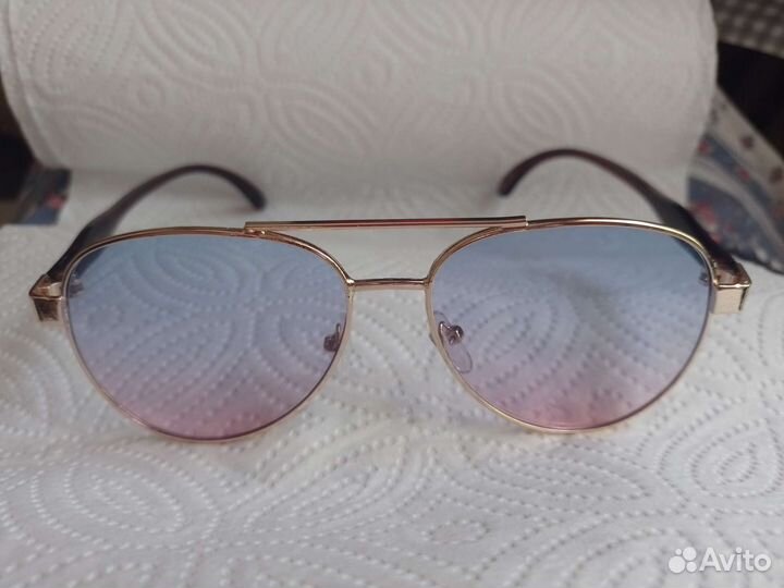 Очки солнцезащитные взрослые на узкое лицо