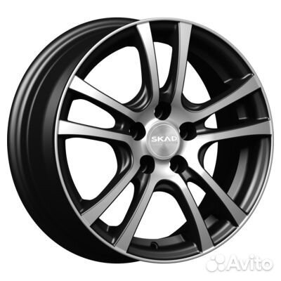 Скад 6x15/4x98 ET38 D58,6 Дели Алмаз