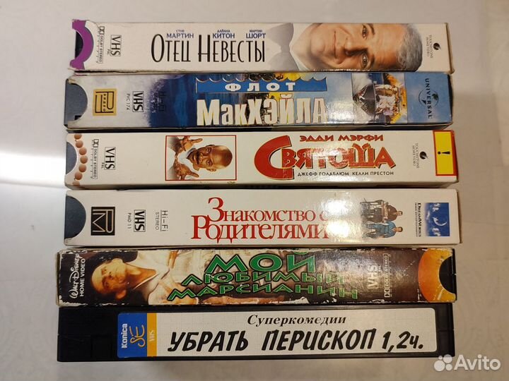 Видеокассеты с записью