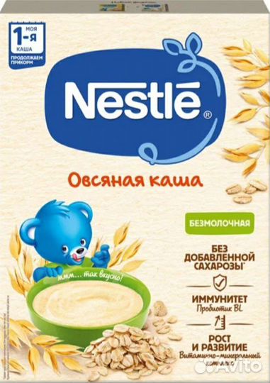 Овсяная каша Nestle