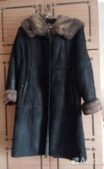 Дублёнка и шапка комплект