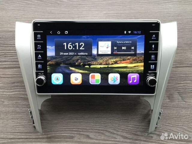 Магнитола Toyota Camry 7 + физические кнопки