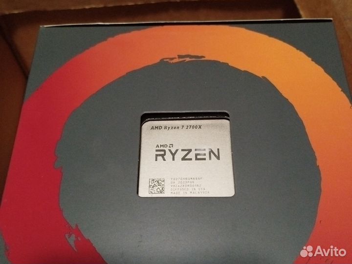 AMD Ryzen 7 2700X 8 core