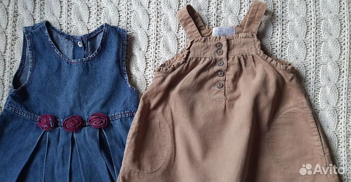 Пакет одежды для девочки 86 92