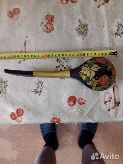 Ложка деревянная большая СССР