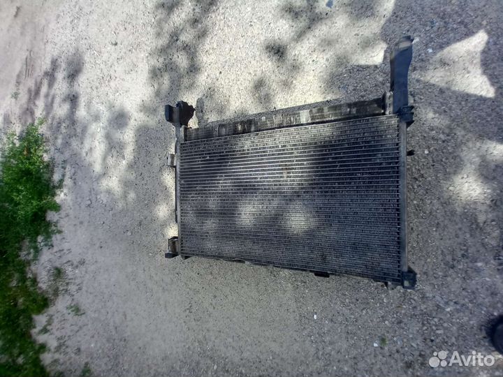 Renault kangoo 2 кассета радиаторов