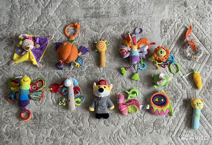 Игрушки для детей до года пакетом