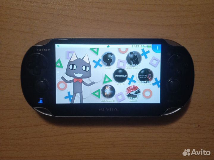 Sony PS Vita прошитая 128 Gb