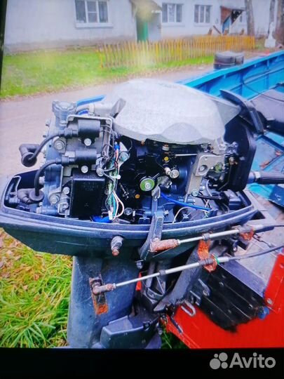 Лодка дюралевая с мотором