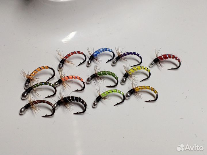 Нимфы на хариуса