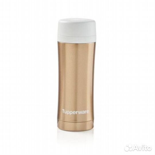 Новая золотая термокружка Tupperware