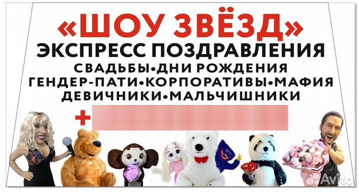 Белый Мишка поздравление, Панда