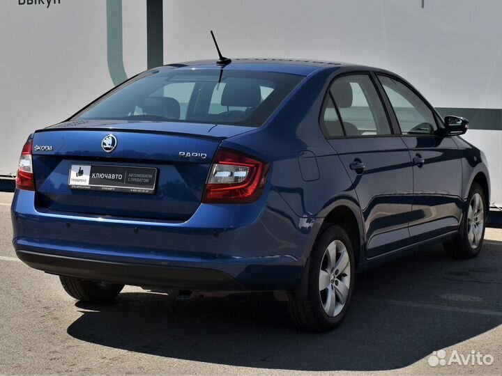 Skoda Rapid 1.6 AT, 2017, 110 633 км