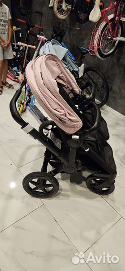 Коляска для двойни 2в1 Bugaboo Donkey 5 Twin black