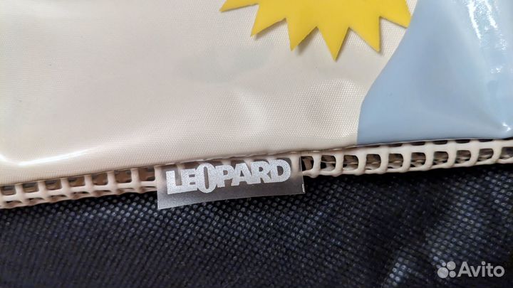 Итальянская пляжная непромокаемая сумка Leopard