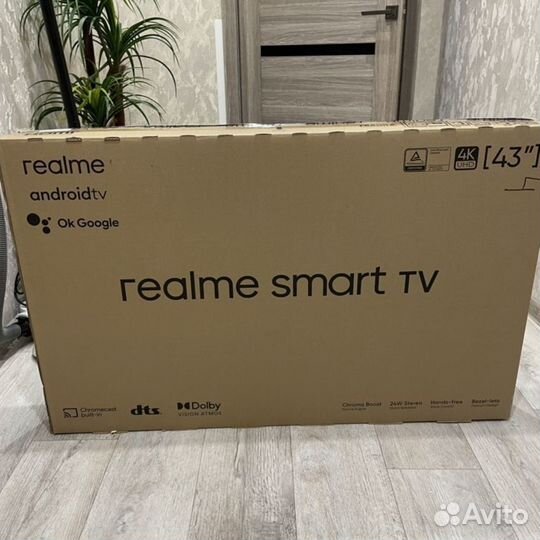 Телевизор realme Смарт тв 43