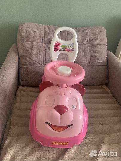 Велосипед трех колесный и мотоцикл Полесье