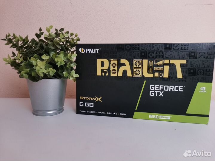 Видеокарта GTX 1660 super 6gb