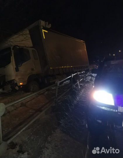 Вытащить машину из снега и грязи