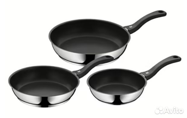 3 сковороды WMF Devil 20,24,28 см, NEW, Германия