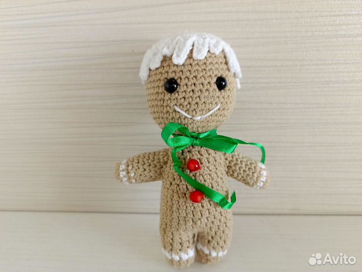 Вязаная детская игрушка крючком
