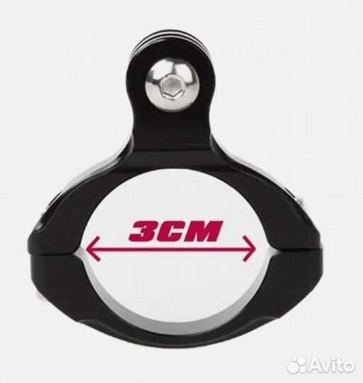 Метал крепление на руль 30-32 мм gopro