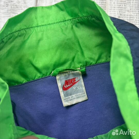 Ветровка Nike / Найк в стиле 90-х, куртка на замке