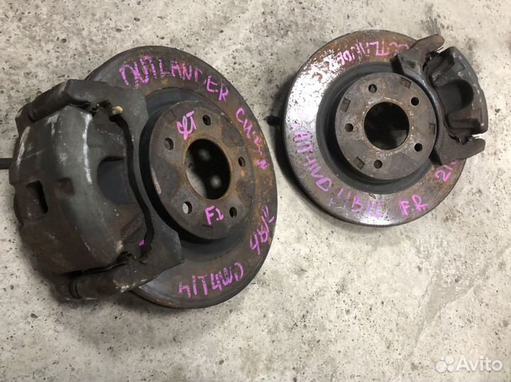 Тормозной диск Mitsubishi Outlander / Lancer