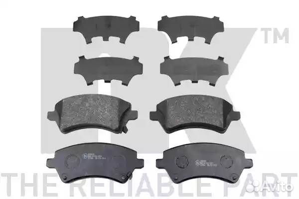 Колодки тормозные toyota corolla (E12) 1.4/1.6/1.8