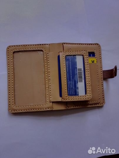 Обложка для документов -докхолдер, ручная работа